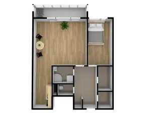 Pronájem bytu 2+kk, Brno, Oderská, 67 m2