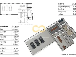 Prodej rodinného domu, Písek, U Hřebčince, 430 m2