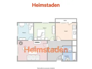 Pronájem bytu 3+1, Karviná - Ráj, Sovova, 67 m2