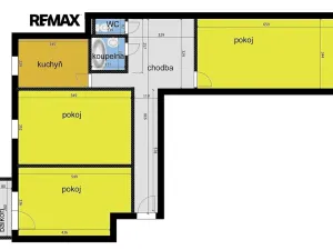 Prodej bytu 3+1, Poděbrady, Kunštátská, 93 m2
