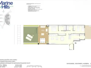 Prodej bytu 3+kk, Estepona, Španělsko, 73 m2