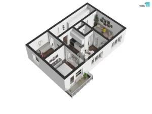 Prodej bytu 3+1, Rychnov nad Kněžnou, Na Trávníku, 72 m2