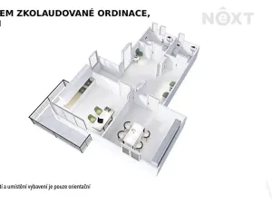Pronájem ordinace, Zábřeh, Ladislava Fialy, 16 m2