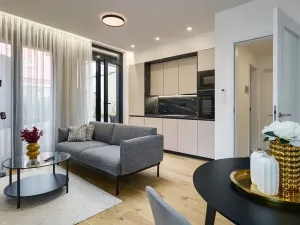 Pronájem bytu 2+kk, Praha - Nusle, Mnatova, 42 m2