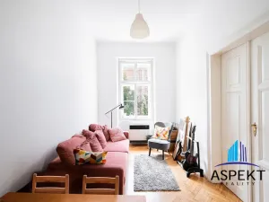 Pronájem bytu 2+1, Praha - Karlín, Vítkova, 50 m2