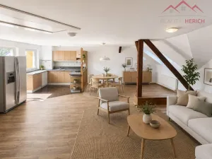 Prodej atypického bytu, Chomutov, náměstí Dr. Beneše, 155 m2