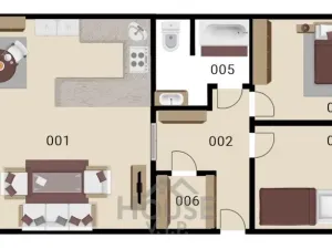 Prodej bytu 3+kk, Praha - Čimice, Křivenická, 86 m2