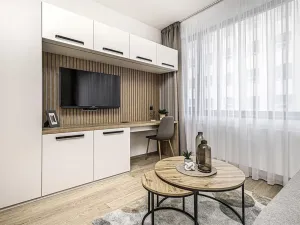 Pronájem bytu 1+kk, Praha - Karlín, Pobřežní, 27 m2