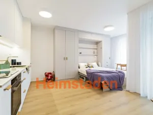 Pronájem bytu 1+kk, Praha - Holešovice, Vrbenského, 36 m2