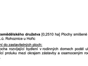 Prodej pozemku pro bydlení, Rohoznice, 2695 m2