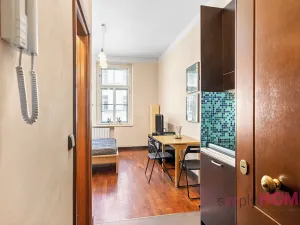 Pronájem bytu 1+kk, Praha - Žižkov, Cimburkova, 21 m2