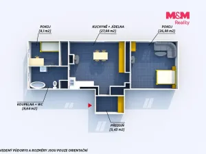 Prodej rodinného domu, Oselce, 80 m2