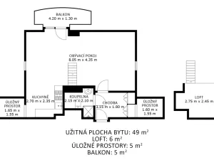 Prodej bytu 1+kk, Klobouky u Brna, Kašnická, 34 m2
