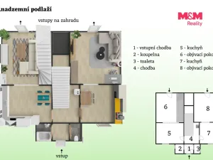 Prodej rodinného domu, Kladno, Újezdská, 134 m2