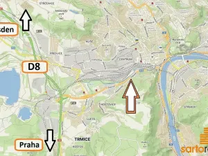 Pronájem kanceláře, Ústí nad Labem, Žižkova, 200 m2