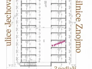 Pronájem garáže, Moravské Budějovice, Jechova, 18 m2