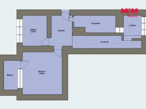 Prodej bytu 3+1, Klášterec nad Ohří - Miřetice u Klášterce nad Ohří, Dukelská, 61 m2