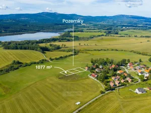 Prodej pozemku pro bydlení, Horní Planá - Pernek, Maňava, 1077 m2