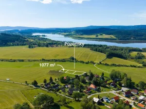 Prodej pozemku pro bydlení, Horní Planá - Pernek, Maňava, 1077 m2