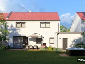Prodej rodinného domu, Hrušky, 171 m2