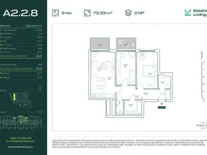 Prodej bytu 3+kk, Kladno, Pražská, 68 m2