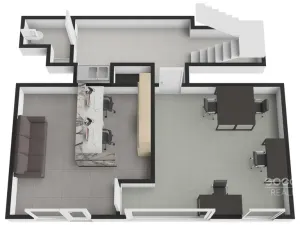 Pronájem kanceláře, Praha - Dejvice, Jugoslávských partyzánů, 58 m2