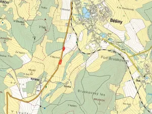 Prodej pole, Běšiny, 4510 m2