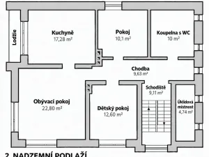 Prodej rodinného domu, Trnová, 192 m2