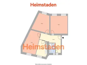 Pronájem bytu 3+1, Havířov - Město, U Stromovky, 71 m2