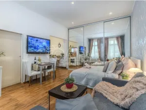 Pronájem bytu 1+kk, Praha - Nové Město, Růžová, 39 m2