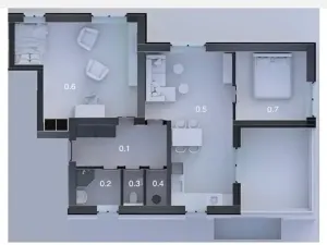 Prodej bytu 3+kk, Žamberk, Velký Hájek, 90 m2