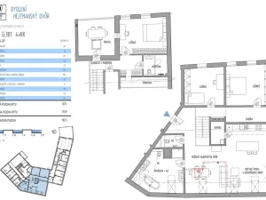 Prodej bytu 4+kk, Písek, Kocínova, 181 m2