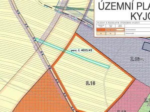 Prodej pozemku pro bydlení, Kyjov, 2936 m2