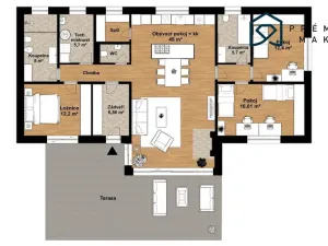 Prodej pozemku, Most, 770 m2