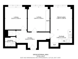 Prodej bytu 3+kk, Praha - Vršovice, Kubánské náměstí, 59 m2