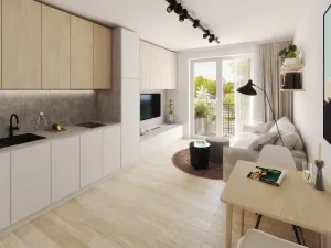 Prodej bytu 1+kk, Milovice, Topolová, 25 m2