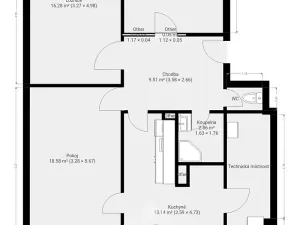 Pronájem bytu 3+1, Jihlava, Polní, 85 m2