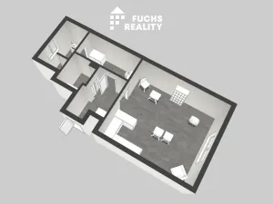 Prodej kanceláře, Lanškroun - Žichlínské Předměstí, Dobrovského, 45 m2