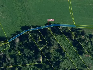 Dražba pozemku, Březí nad Oslavou, 344 m2