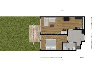 Pronájem bytu 2+kk, Praha - Chodov, Kárníkova, 49 m2