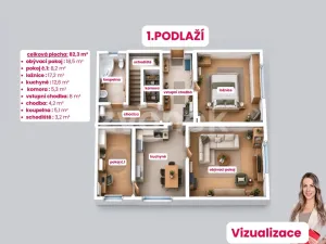 Prodej rodinného domu, Vlachovice, 166 m2