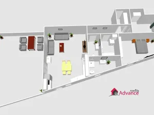 Pronájem bytu 3+kk, Ostrava, Na Prádle, 87 m2