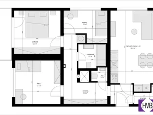 Prodej bytu 4+kk, Praha - Záběhlice, Narcisová, 78 m2