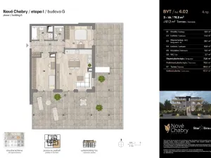 Prodej bytu 3+kk, Praha - Dolní Chabry, Velemínská, 76 m2