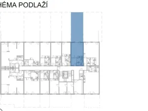 Pronájem ubytování, Brno, Komárovská, 38 m2