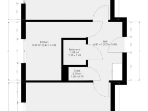 Pronájem bytu 2+1, Praha - Břevnov, Nad alejí, 52 m2