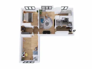 Prodej bytu 3+1, Šternberk, Nádražní, 74 m2