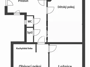 Prodej bytu 3+kk, Praha - Vysočany, Na břehu, 83 m2