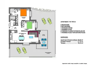 Prodej bytu 3+kk, Orihuela Costa, Alicante, Španělsko, 65 m2