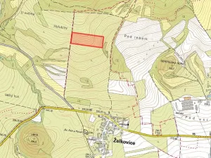 Prodej pole, Želkovice, 25653 m2